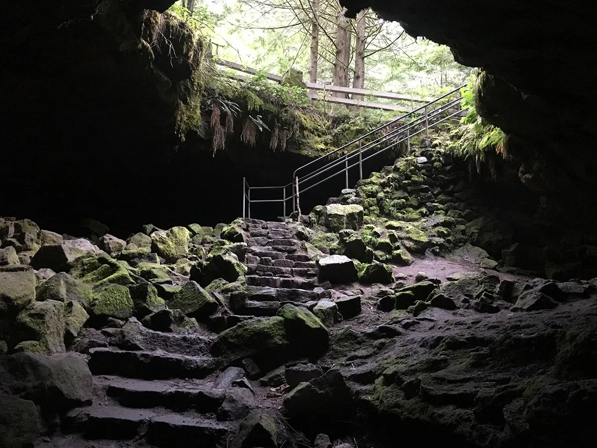 Ape Caves in Battle Ground, WA