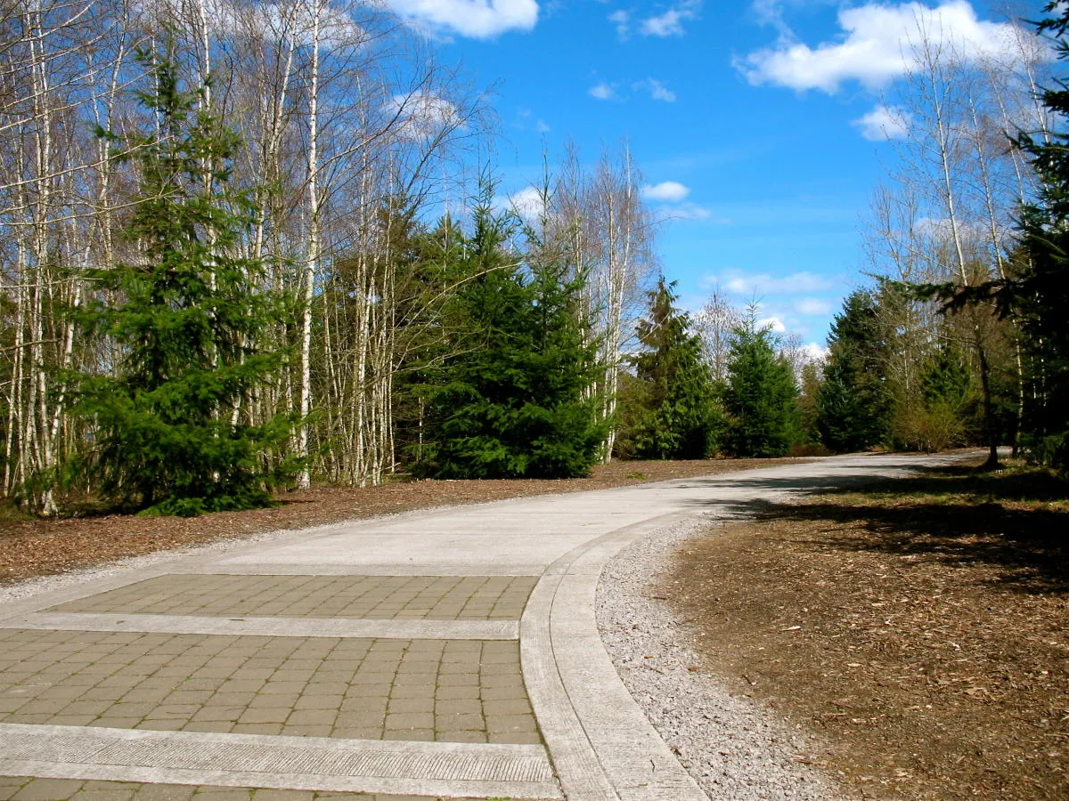 Burnt Bridge Creek Trail in Five Corners, WA