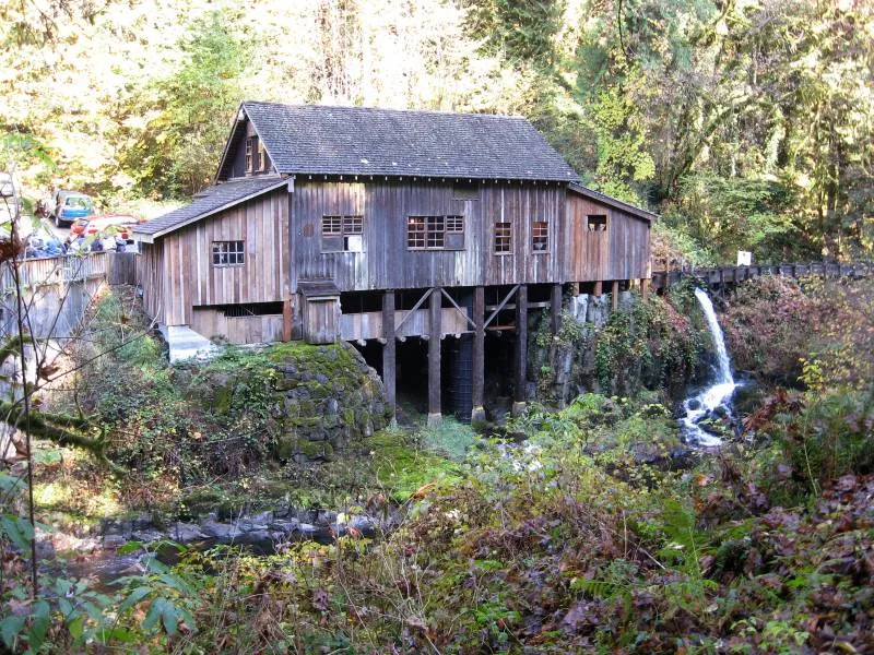 Cedar Creek Grist Mill in Five Corners, WA
